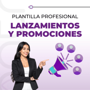 Plantilla planificación de lanzamientos, promociones y acciones comerciales