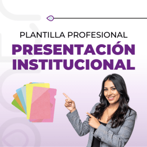 PRÓXIMAMENTE: Plantilla en Canva - Presentación Institucional
