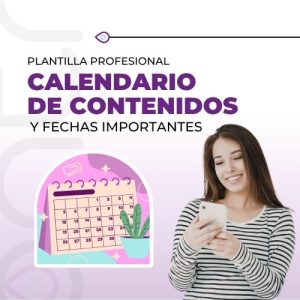 Calendario de contenido Community Manager