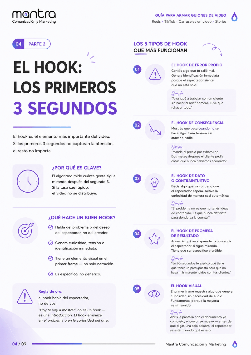 Los 5 tipos de hook que más funcionan